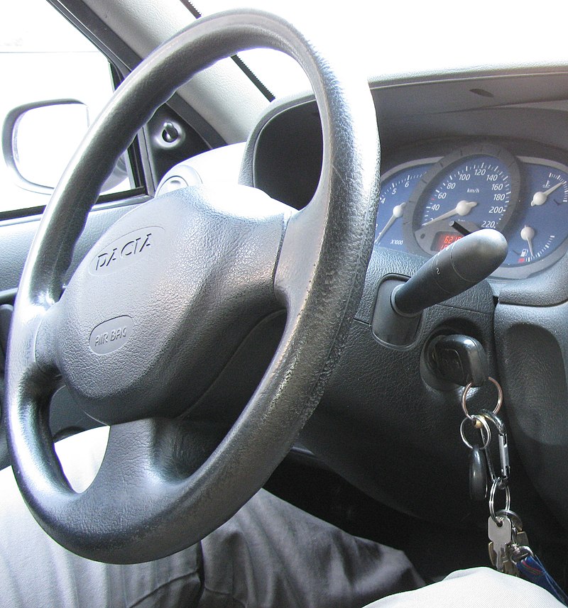 Car Key In Ignition Image